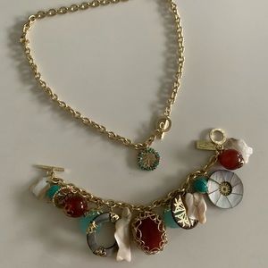Kendra Scott Vintage Charm Bracelet and Necklace